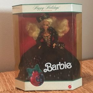 Happy Holidays Barbie 1991